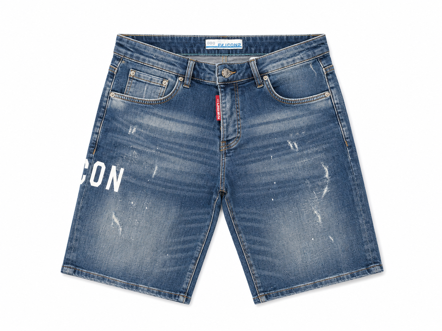 Мъжки дънкови къси панталони Dsquared2 Icon 2