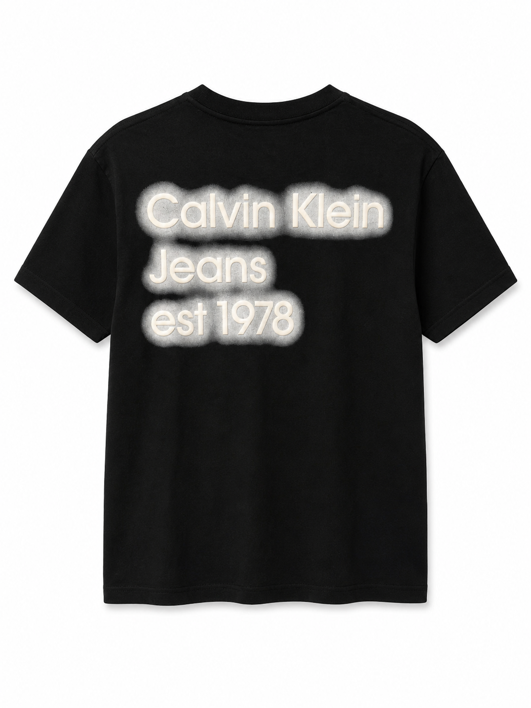 Мъжка тениска Calvin Klein Monogram Logo – Black
