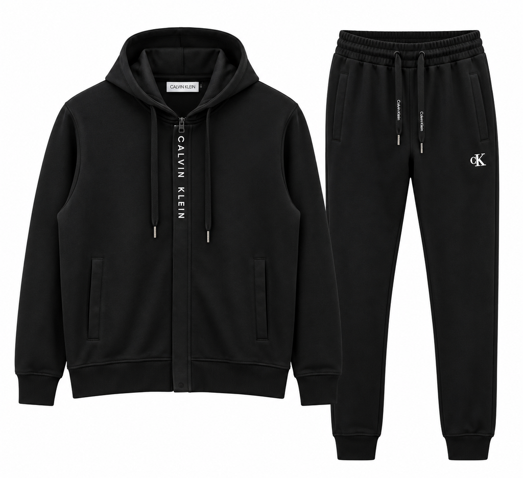 Pánska tepláková súprava Calvin Klein – čierna