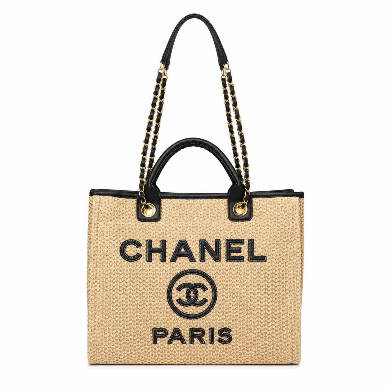 Chanel – Луксозна дамска плажна чанта с несесер