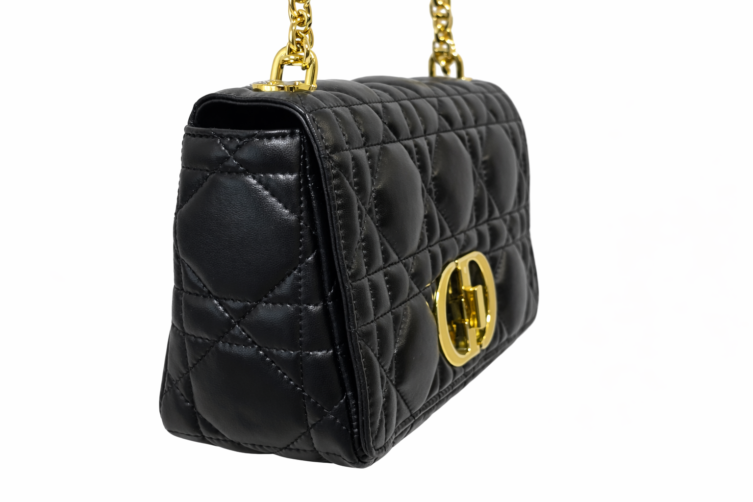 Дамска чанта Dior – Caro Quilted Chain Bag