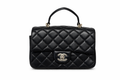 Дамска чанта Chanel – Mini Top Handle Quilted Bag