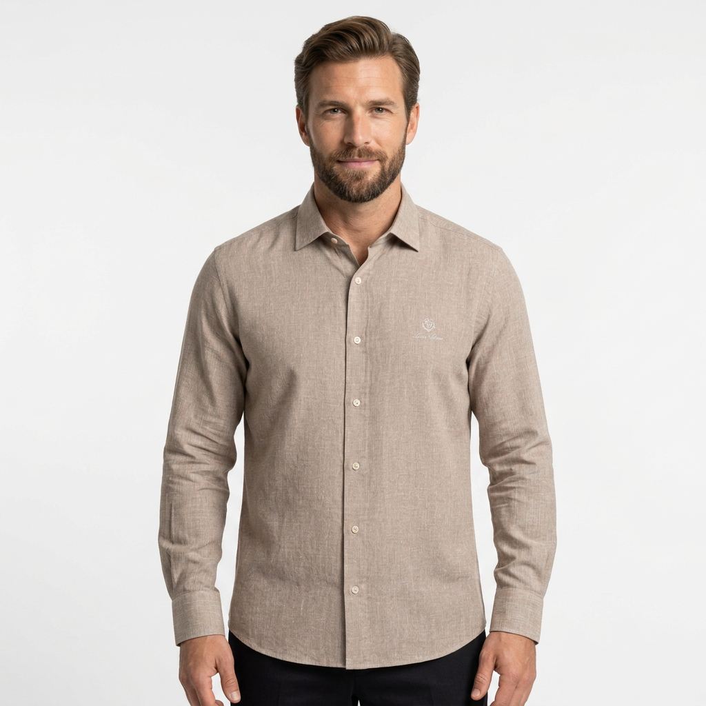 Мъжка Ленена Риза Loro Piana