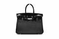 Дамска чанта Hermès – Birkin Bag Black (Crocodile Detail)