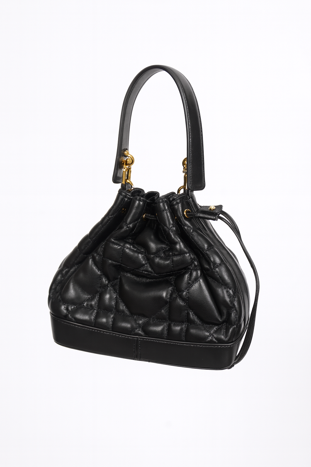 Dámska kabelka Dior Caro Drawstring Bag