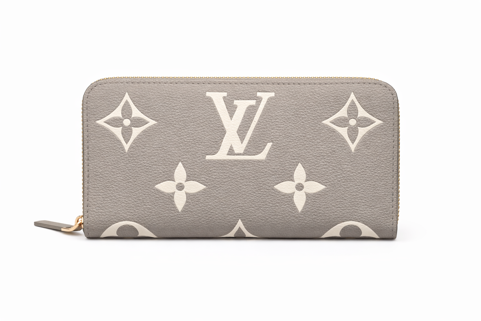 Дамски  портфейл Louis Vuitton Monogram Giant Zippy Wallet – Grey