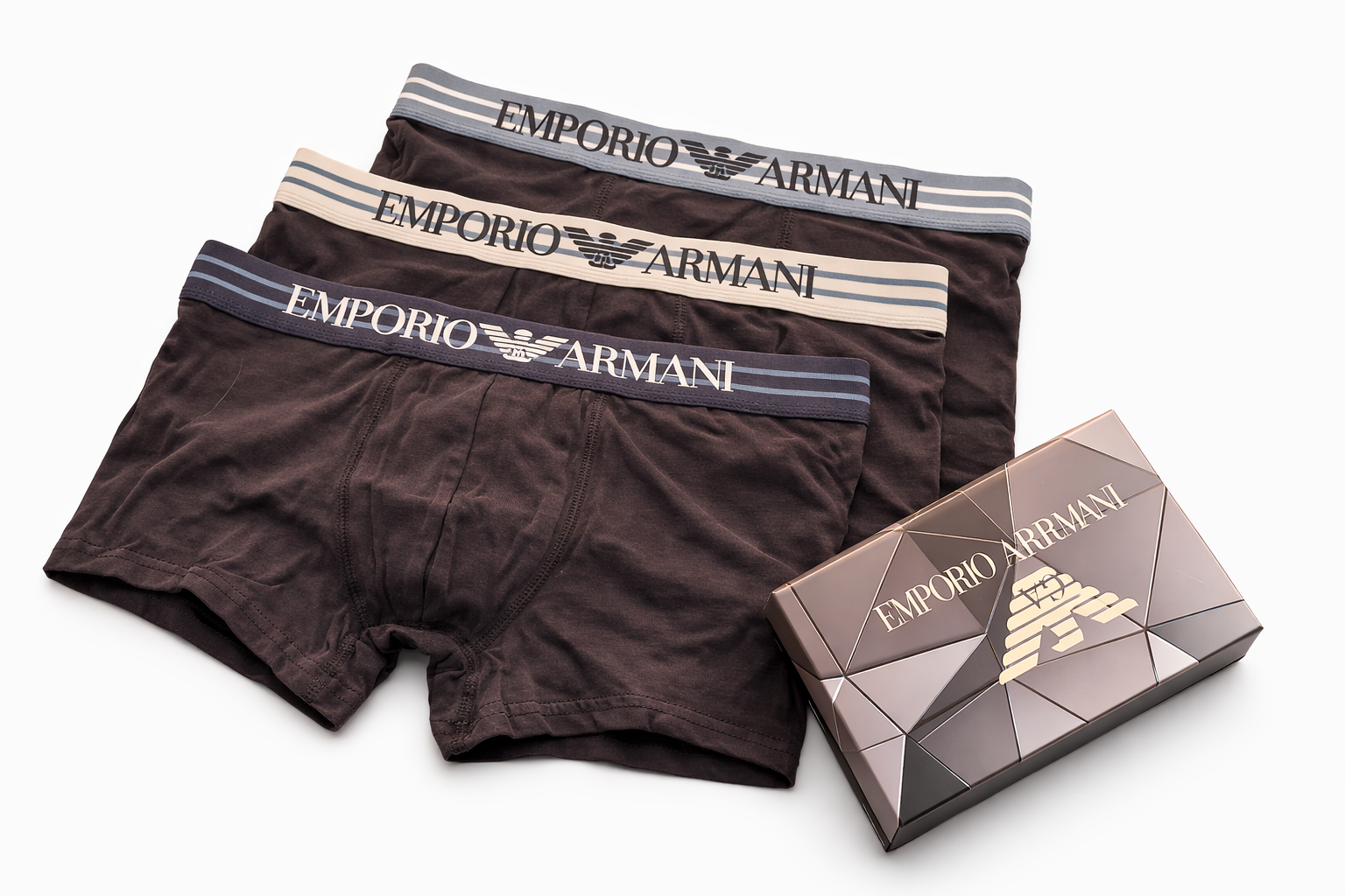 Мъжко бельо Armani комплект от 3 броя