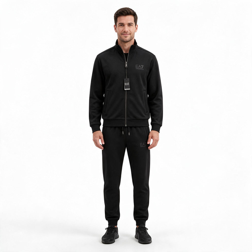 Мъжки спортен комплект EA7 Emporio Armani – черен