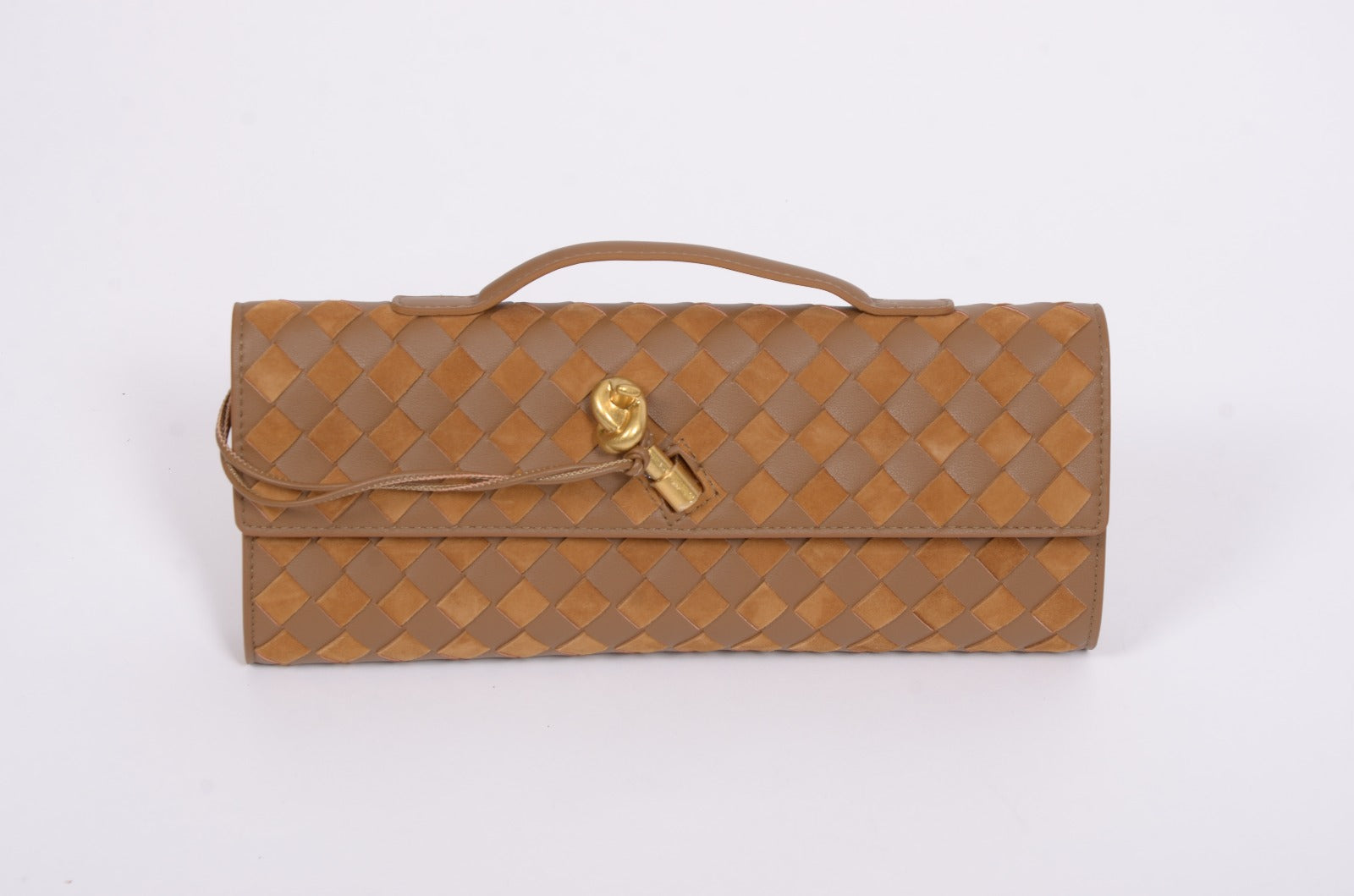 Dámska clutch kabelka BV z pravej kože
