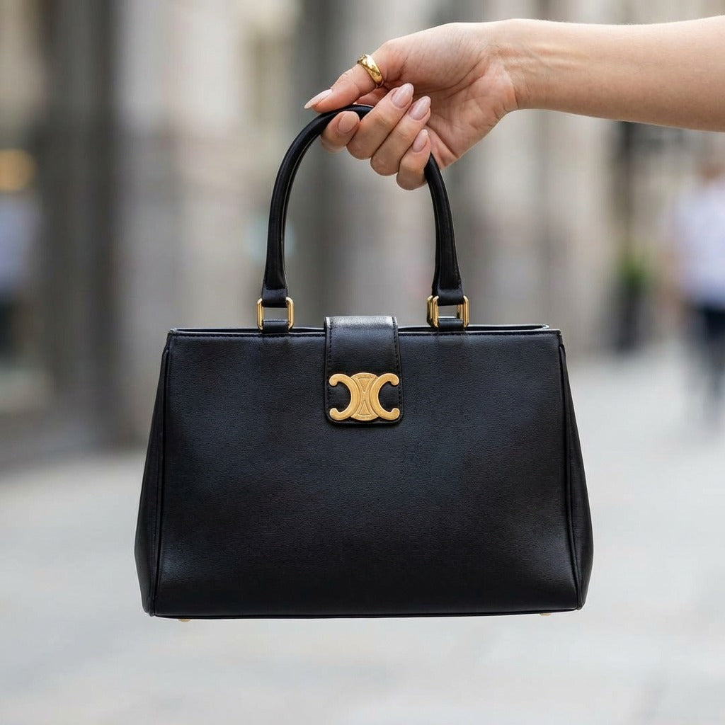 Дамска чанта CELINE от естествена кожа