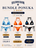 Vilebrequin Bundle ponuka – 3 dámske bikiny XL za zvýhodnenú cenu 110 €